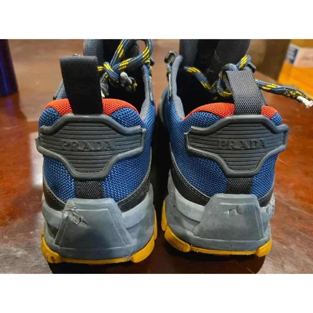 Prada Mens Runners  Sneakers Size 8.5 COA - Picture 2 of 9